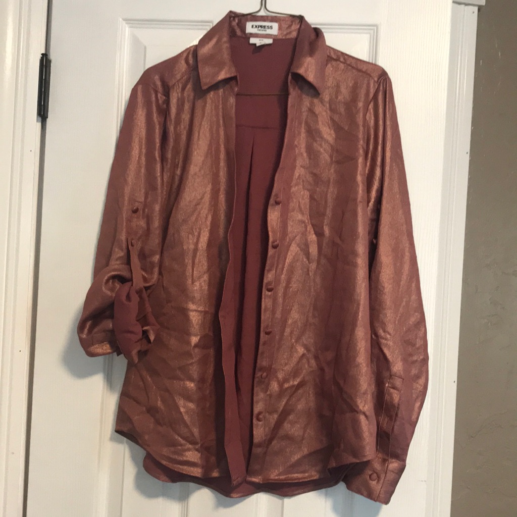 Glam Button Up